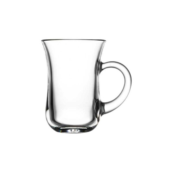 Pasabahce Keyif 6pc Tea Mug with Handle 145ml 55411