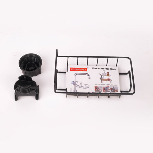 Nadstar Faucet Holder Stainless Steel Sink Drain Rack Sponge Storage Soap Drainer Shelf Organizer HP09-166H