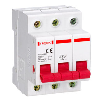 Tronic MCB 16Amps Triple Pole