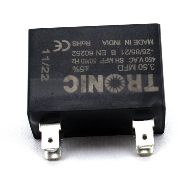 Tronic Fan Capacitor 3.50 MFD Square