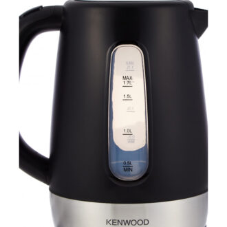 Kenwood Kettle 1.7L Cordless Electric Kettle 2200W with Auto Shut-Off & Removable Mesh Filter Internal Water Gauge ZJP01.AOBK