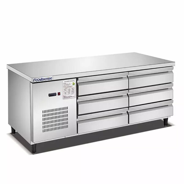 Commercial Two Door Fridge Work Table TC0.4L2