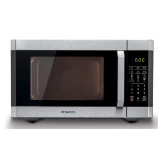 Kenwood 42L Microwave Oven with Grill Digital Display 5 Power Levels Defrost Function Stainless Steel Auto Menu 99 Minutes Timer Clock Function 1100W MWM42.000BK