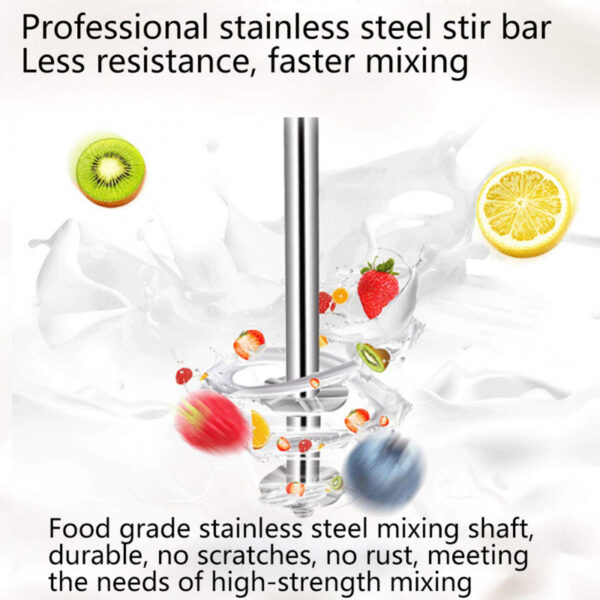 Commercial Milkshake Mixer 280W, 160ml, Stainless Steel