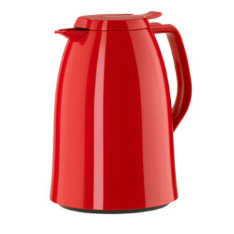 Tefal Mambo Jug Red 1 Liter Insulated Thermos Vacuum Flask Plastic-Polypropylenex (PP) Glass Liner K3039112
