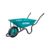 Total Wheel Barrow 120Kg 60L with 13x3" Solid Wheel, 4CBF Sand Capacity THTWB380008