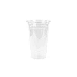 Khaleej Pack Clear Pet Glass 16 OZ with Dome Lid (Pack of 1000)