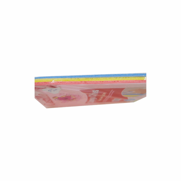 Castillo Heavy Duty Sponge Cloths Red, Yellow & Blue 20x17cm (Pack of 96Pcs)