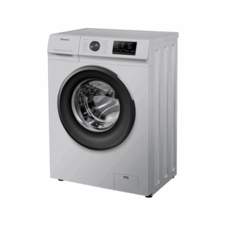 Hisense Washing Machine 6kg Automatic, Front Load, Snowflake Drum, Drum Clean, Silver WFVC6010S