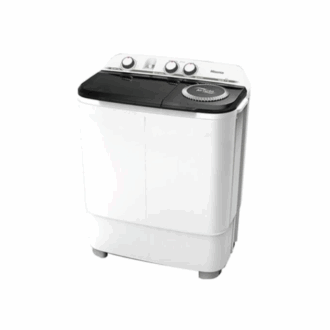 Hisense Washing Machine 7kg Manual, Twin Tub, Top Load, Lint Filter, Spin Dry Shower, Low Noise, White WSXL701