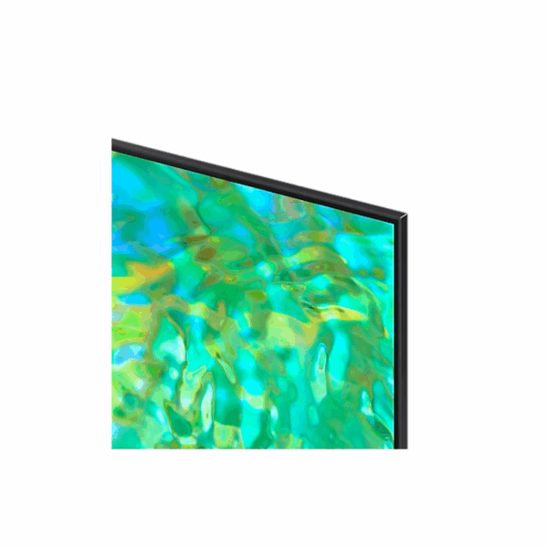 Samsung 65" Crystal UHD 4K Smart TV CU8000 with Air Slim Design, ,OTS Sound, Q-Symphony, Motion Xcelerator, Smart Hub, SolarCell Remote 65CU800