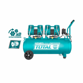 Total Air Compressor Oiless System, 2 Copper Wire Motor 100L 2.4KW 1200W TCS2241008-8