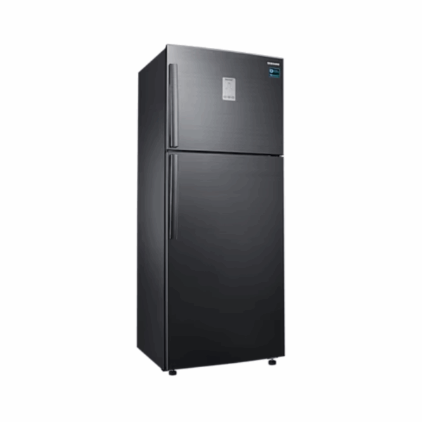 Samsung Refrigerator 460L Double Door, Top Freezer with Twin Cooling Plus, Digital Inverter Technology, TMF, DIT, Air Hygienically, LED Lighting, Black RT60K6341BS/RT46K6341BS