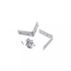 Total Corner Brace 20x20mm 4pcs Set with 8pcs Fasteners TCB2020