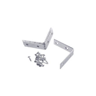 Total Corner Brace 50x50mm 4pcs Set with 16pcs Fasteners TCB2050