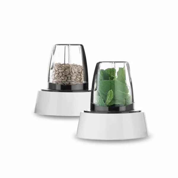 Braun Blender 1.5L 500w Mill & Chopper PowerBlend Triangular Plastic Jug, 2 Speed, Ice Crushing Function, Stainless Steel Blades JB0123WH
