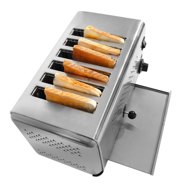 Commercial Bread Toaster 6 Slice 110-240V