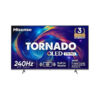 Hisense 55" Smart UHD 4K Quantum ULED TV with Dolby Vision Atmos, HDR 10+, 240Hz HRR Panel, 4K Resolution, Channel Speakers with Sub Woofer , Dolby Audio Sound 55E7K