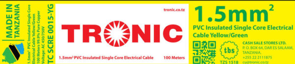 Tronic 1.5 mm Single Core Cable