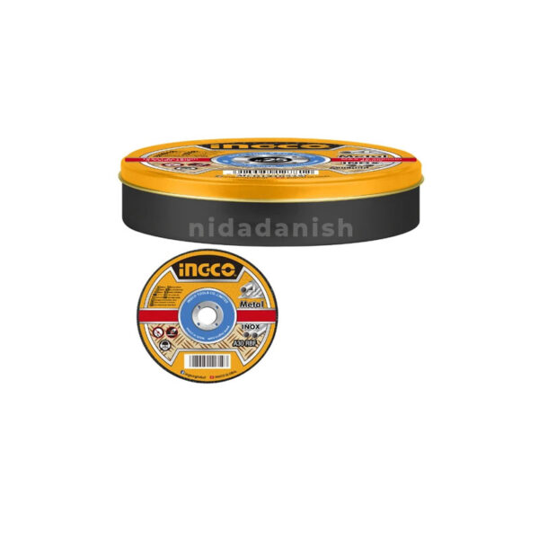 Ingco Abrasive Metal Cutting Disc Set 115MM 25pcs MCD1211525