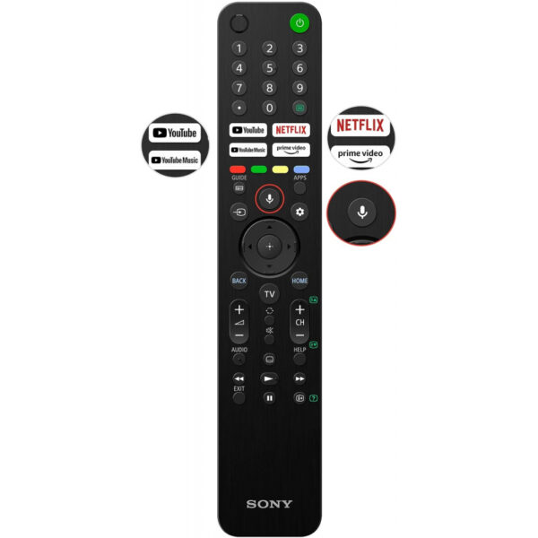Sony Bravia 55" LED 4K Ultra HD Smart Google TV with Alexa Compatibility, X1 4K Processor, 4K X Reality Pro, Motion Flow XR200 Engine, Bluetooth Connectivity Black KD-55X75K