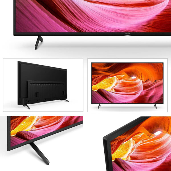 Sony Bravia 65" LED 4K Ultra HD Smart Google TV with Alexa Compatibility, 4K X1-Reality PRO, ChromeCast, Bass Reflex Speaker, Black KD-65X75K
