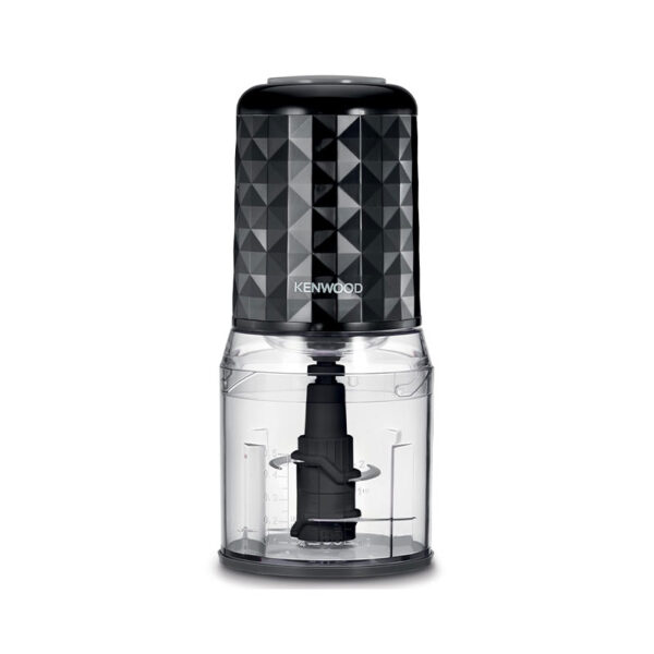 Kenwood Chopper 400W Electric Food Chopper With 500Ml Bowl Dual Speed Stainless Steel Quad Blade Rubber Lid Ice Crush Function CHP40.000BK
