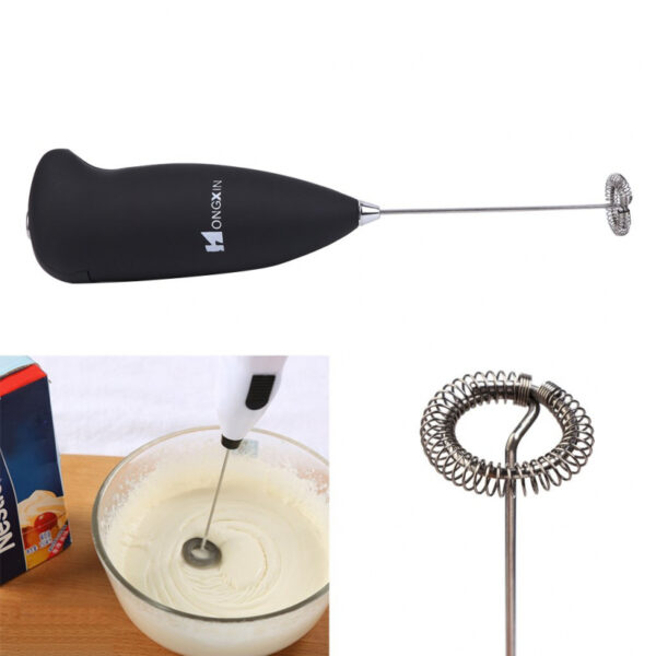 Nadstar Electric Milk Frother Drink Foamer Mixer Stirrer Coffee Cappuccino Creamer Whisk Frothy Blend Egg Beater F009