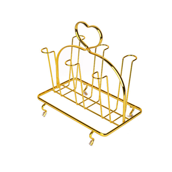 Nadstar Glass Holder Drain Cups Rack Dust-Proof Kitchen Glass Stand Rack HP25-870/HP93117A