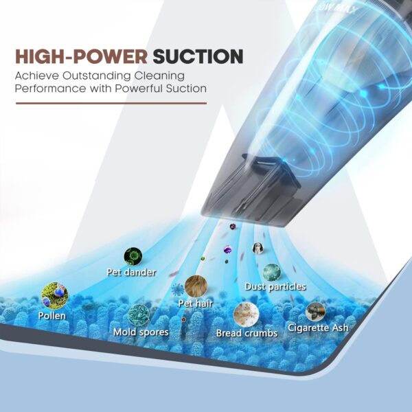Nikai Stick & Handled Vacuum Cleaner 600W Corded Electric Cartridge Filter Bagless Canister One button Quick Release Dust Cup NVC320H1