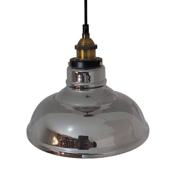 Tronic Smoked Color Glass Pendant