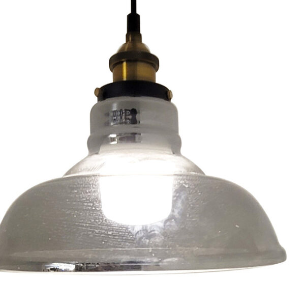 Tronic Smoked Color Glass Pendant