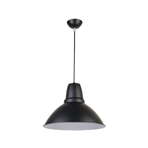 Tronic Black Dome Pendant Light