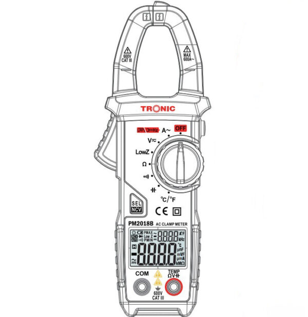 Tronic Digital Clamp Meter