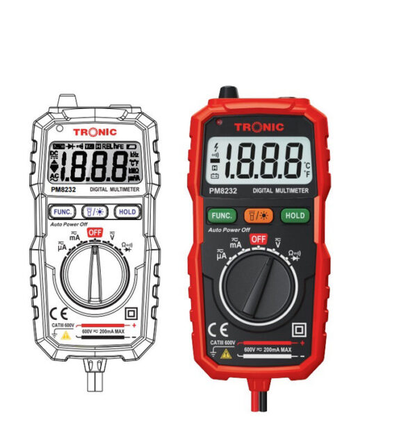 Tronic Mini Digital Multimeter