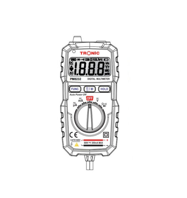 Tronic Mini Digital Multimeter