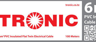 Tronic 6 mm Flat Twin Cable