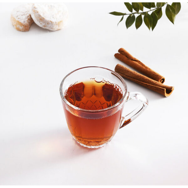 Pasabahce Mercan Mugs 160ml 6pcs Crystal Look, Refined Design and Dishwasher Safe 55733
