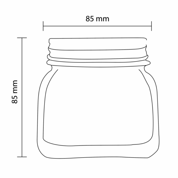 Pasabahce Home Made Jar + Metal Lid 300cc 80383