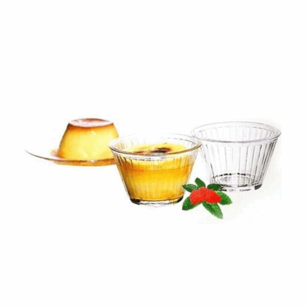 Pasabahce Pudding Caramel Glass Bowl 178ml 6pcs 53298