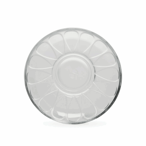 Pasabahce Basic Glass Tea Plate 102mm 6pcs 54451