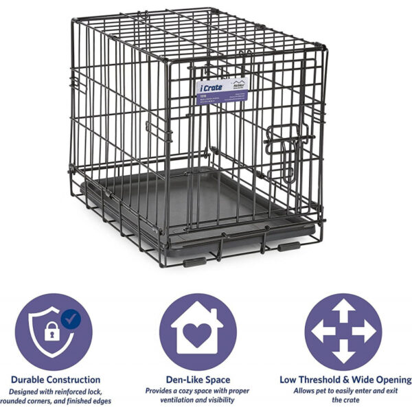 PV Classic Dog Cage Metal Small