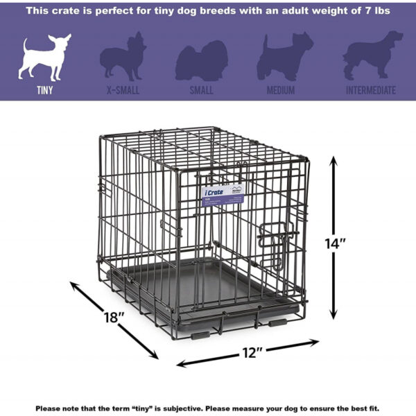 PV Classic Dog Cage Metal Small