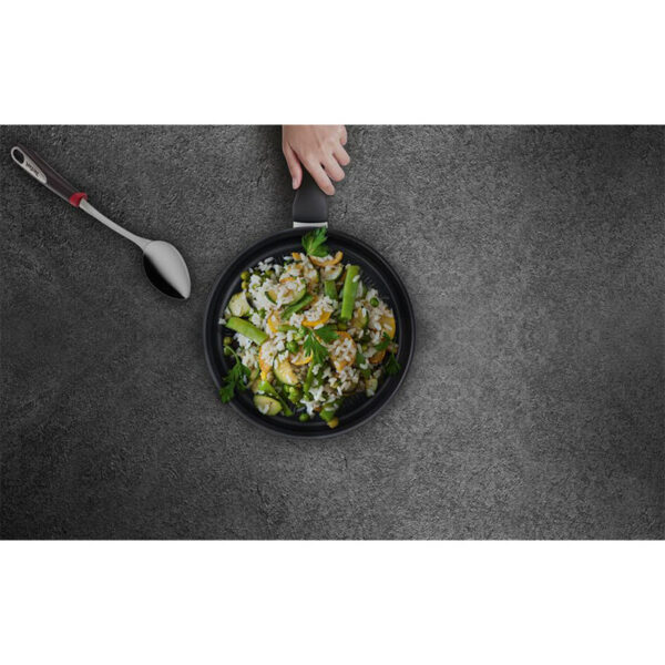 Tefal Unlimited Sautepan 26 CM All Hobs Titanium Non Stick Anti Scratch Safe Non Stick G6 Unlimited Round Saucepan Pan Cast Aluminum G2553302