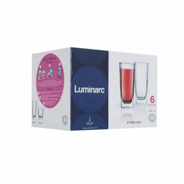 Luminarc Sterling Tumbler 330ml 6pcs Fh N0769
