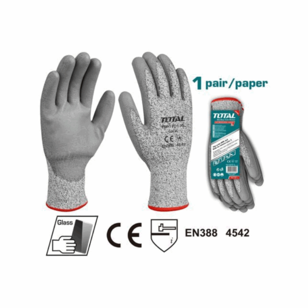 Total Cut Resistant Gloves L & XL TSP1701