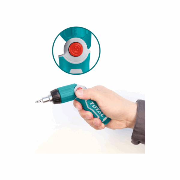 Total Ratchet Screwdriver Set 13in1 TACSD30136