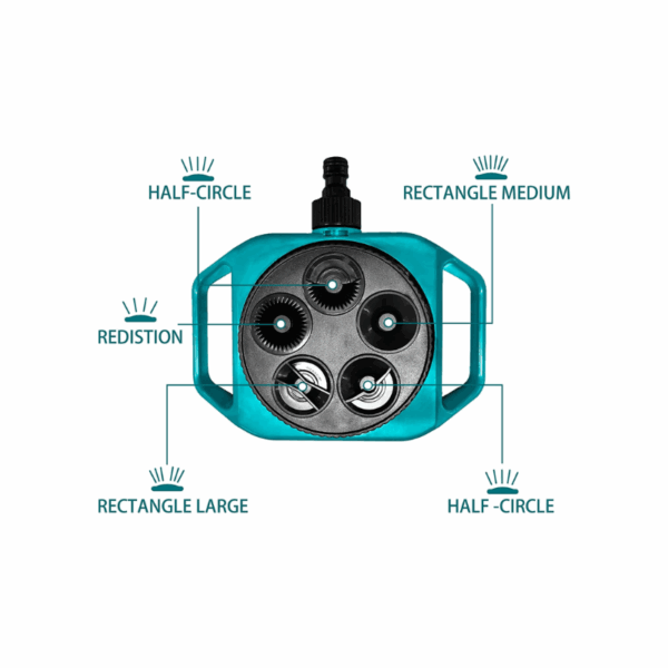 Total Garden Water Sprinkler Turret Plastic THPS63022