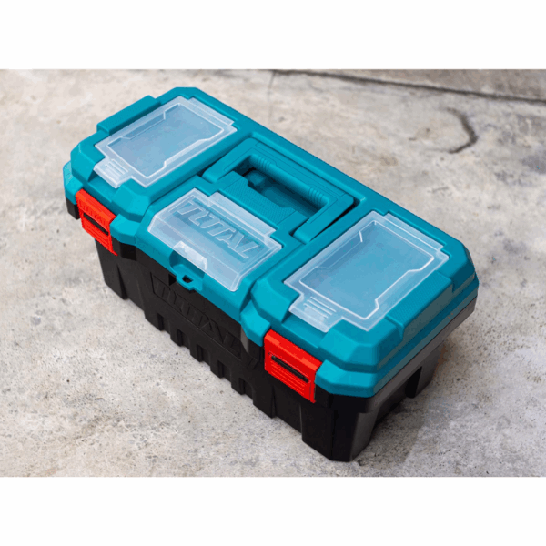Total Tool Box 17" PP Plastic Buckle Empty TPBX0171