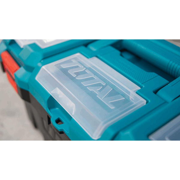Total Tool Box 17" PP Plastic Buckle Empty TPBX0171